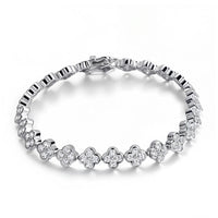 The Clover — Moissanite Tennis Bracelet