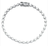 The Drop — Pear Cut Tennis Bracelet